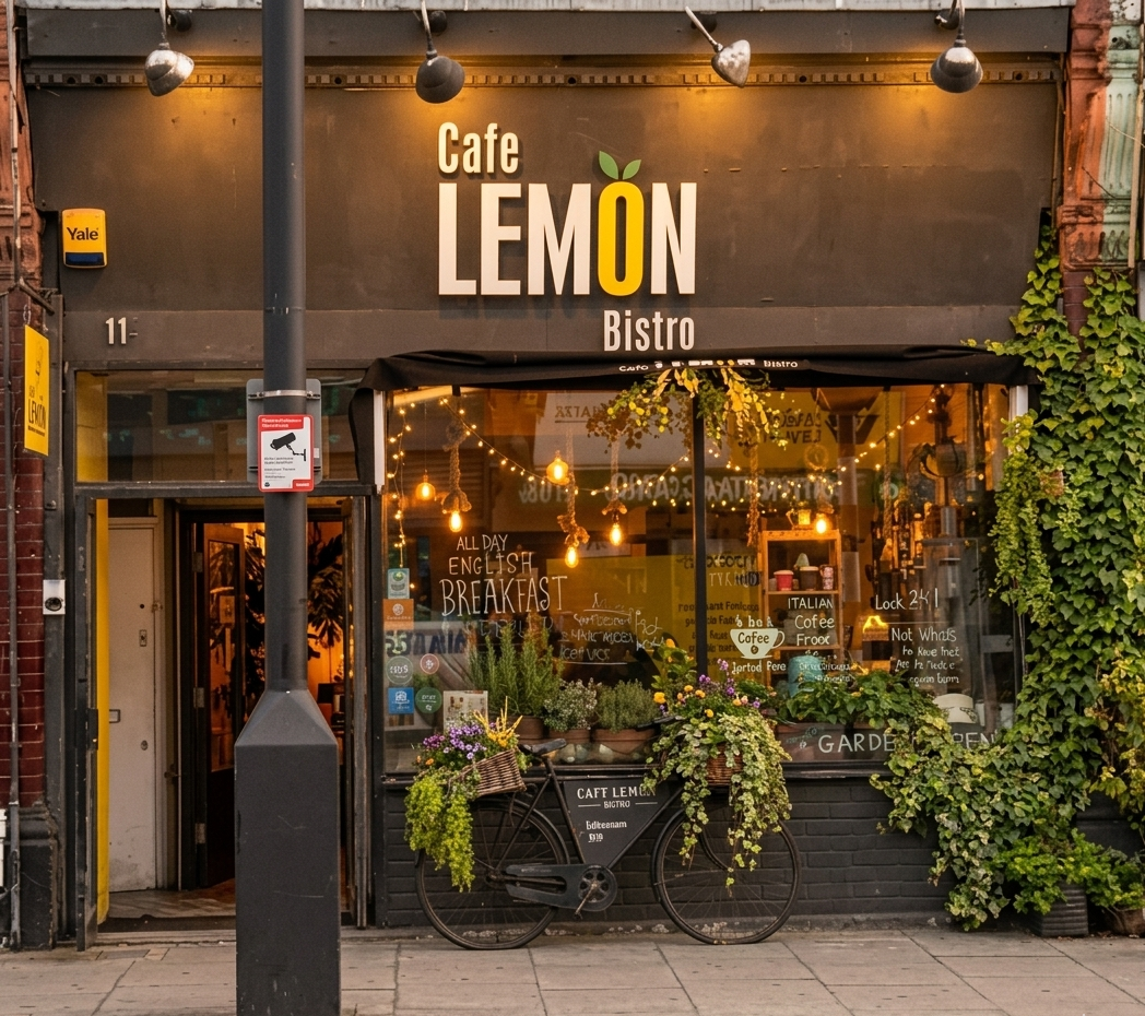 Cafe Lemon interior